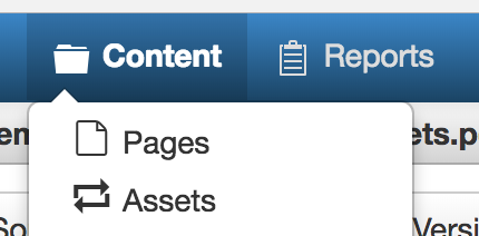 Assets in Navigation