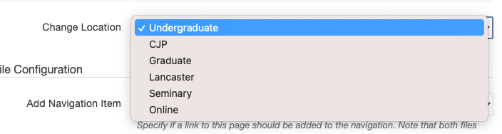 page location screenshot