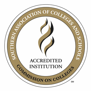 SACSCOC accreditation stamp