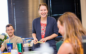 students in a classroom