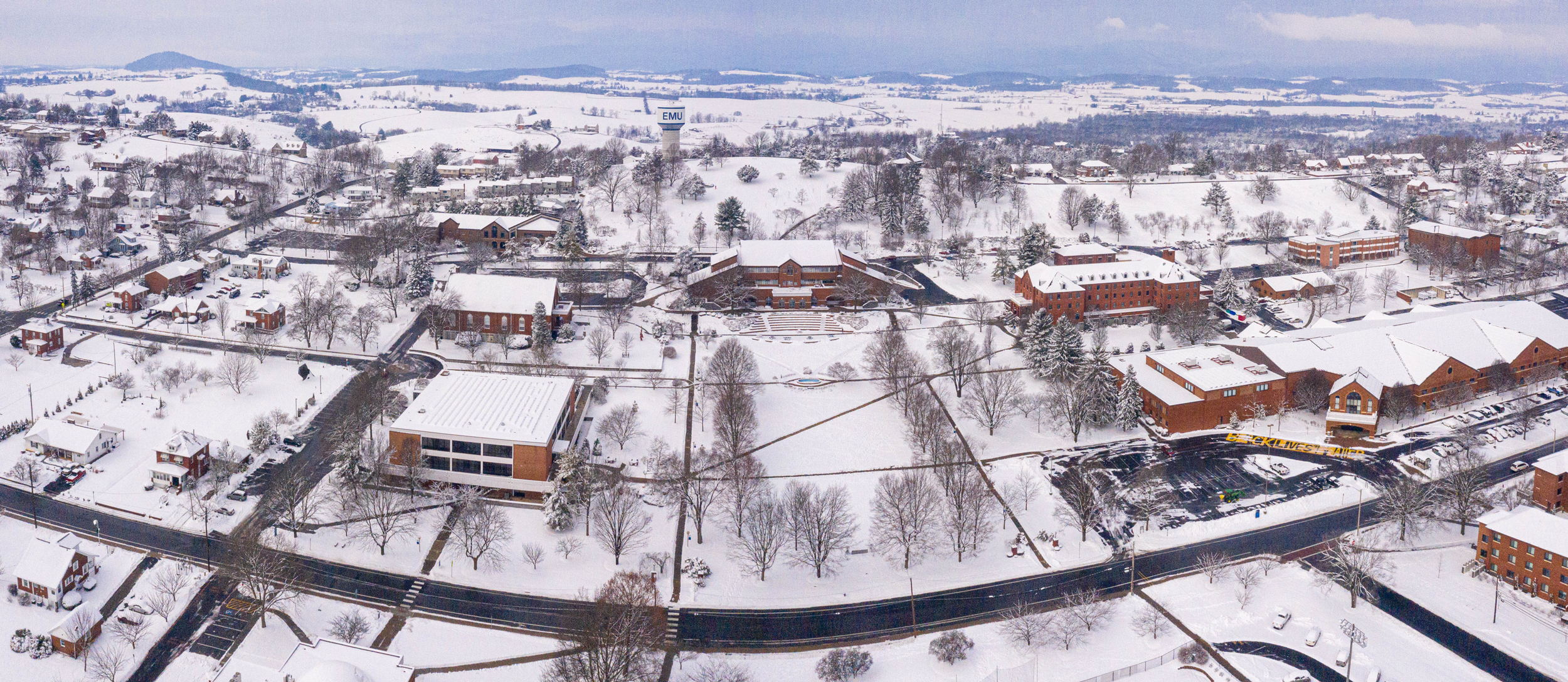 Snow Aerial