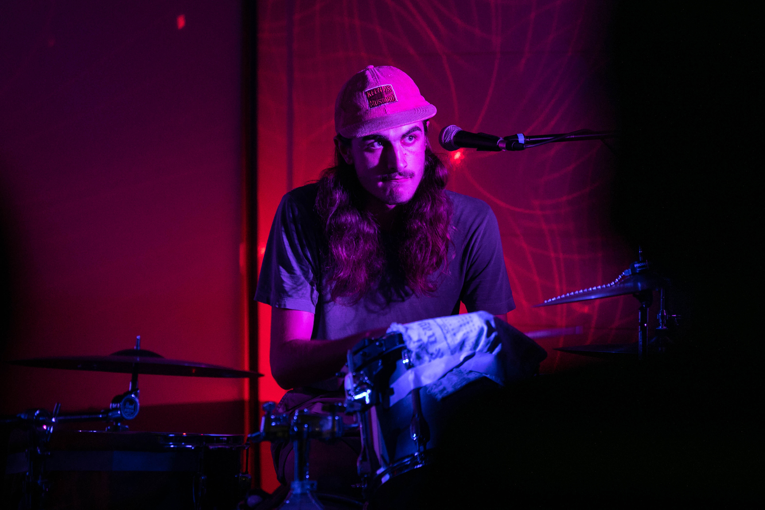 Joseph Harder '20 and local band
