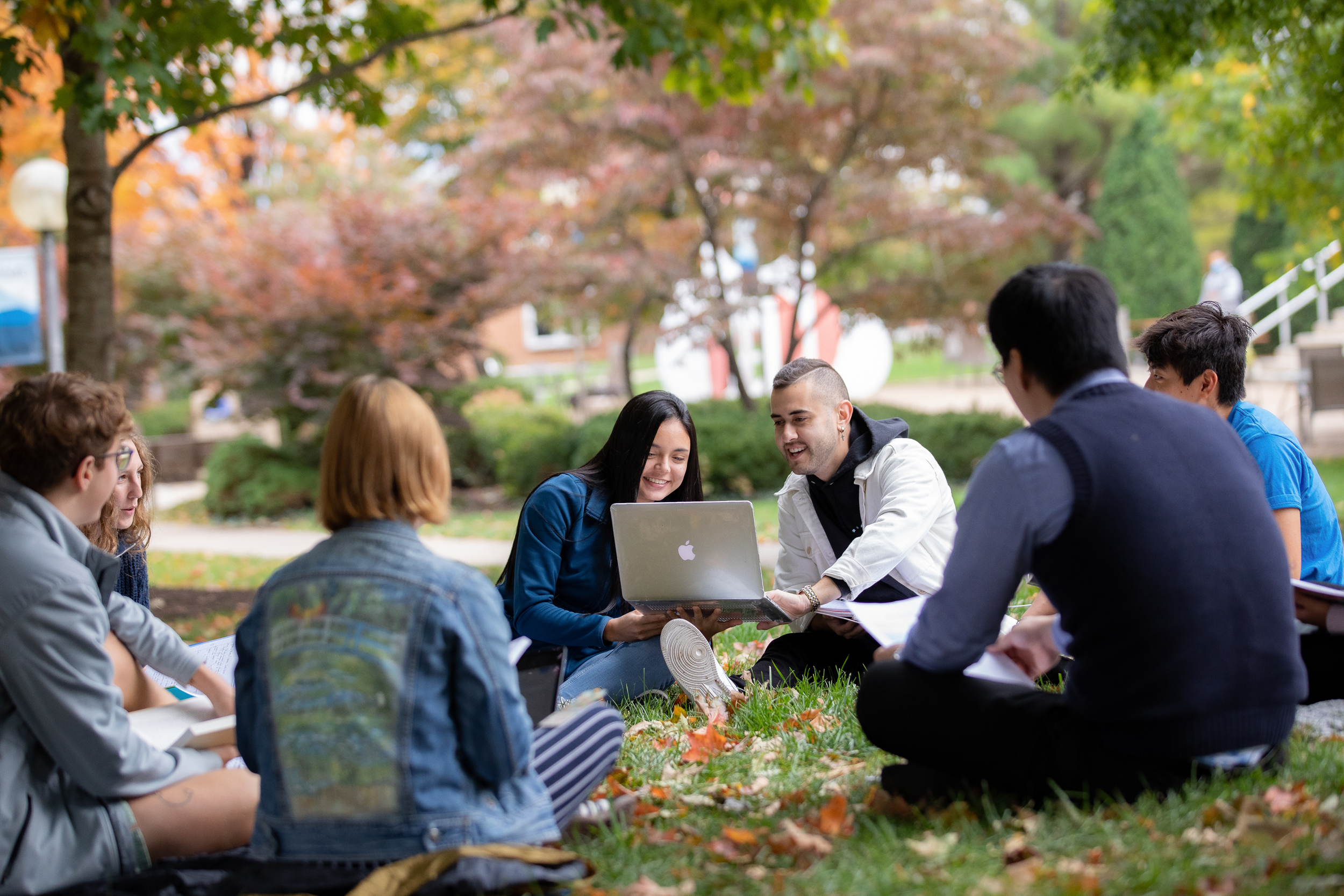 Student fall photoshoot