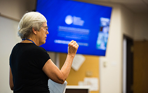 Ann Hershberger teaching