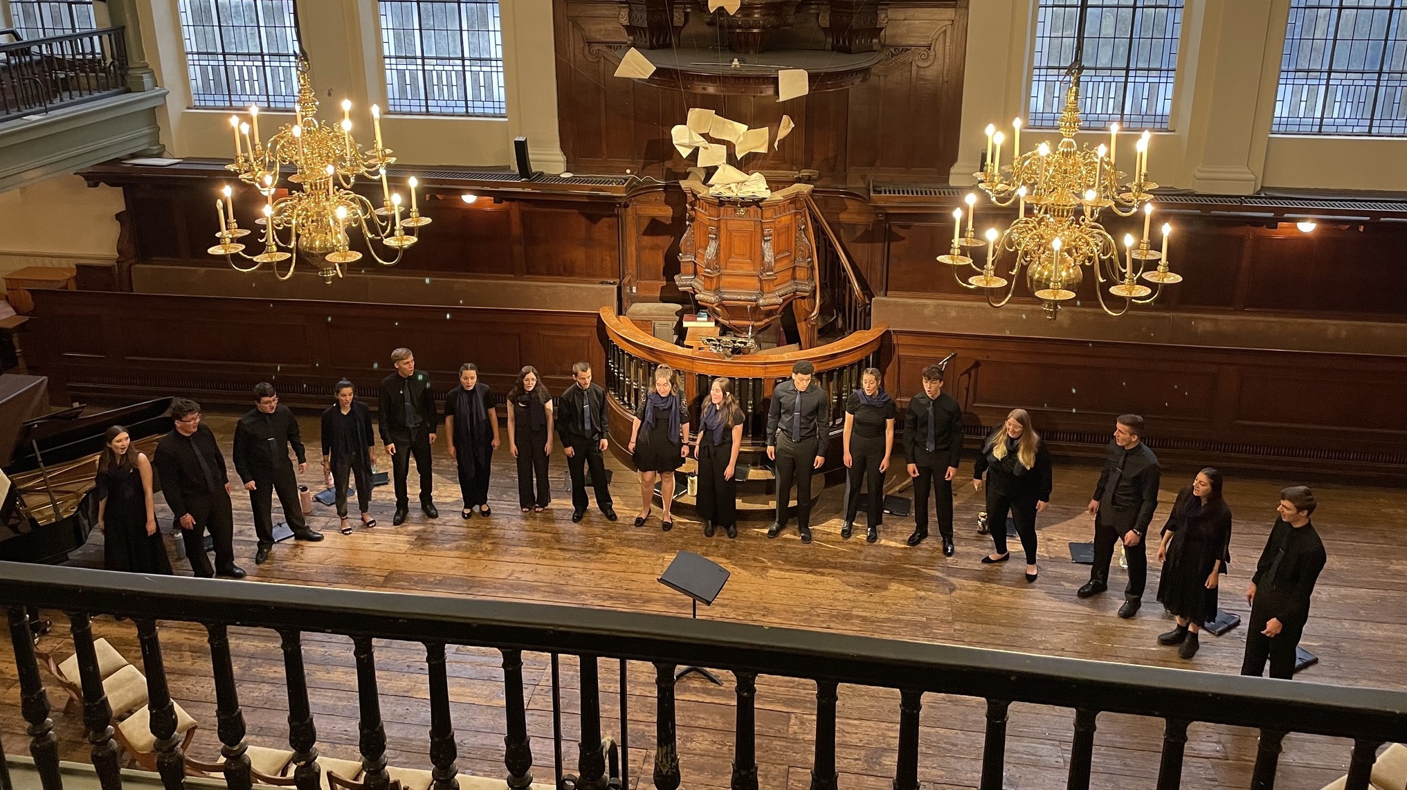 Ensemble choir at EMU