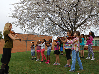 Harrisonburg city strings music education
