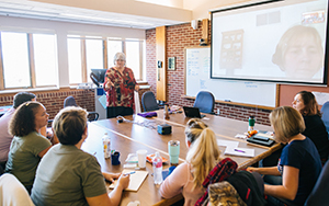 A values-based, multi-disciplinary online MSN program for working professionals.