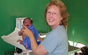 Nadene Brunk nursing in haiti, intercultural nursing