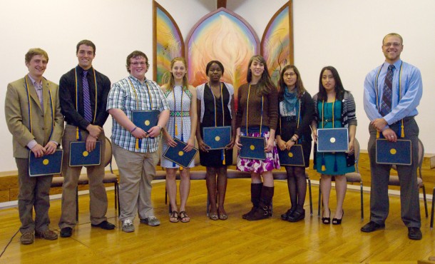 EMU Cords of Distinction Recipients in 2012