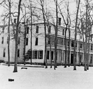 Black and White Image of Historic Park Woods Historic Park Woods