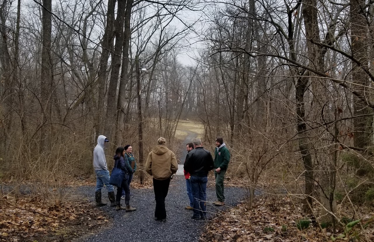 EMU Students in Park Woods