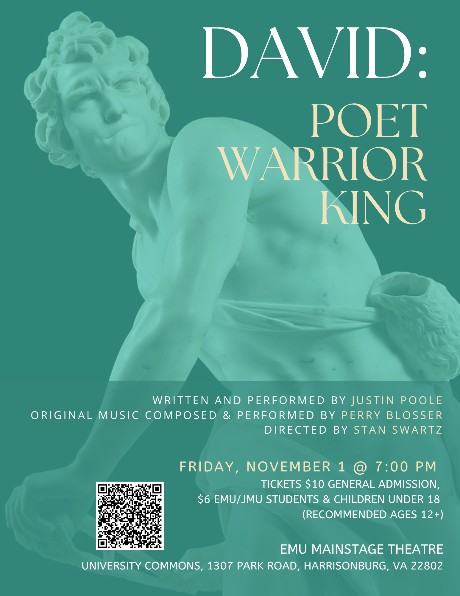Fall 2024 David: Poet, Warrior, King Fall 2024 David: Poet, Warrior, King