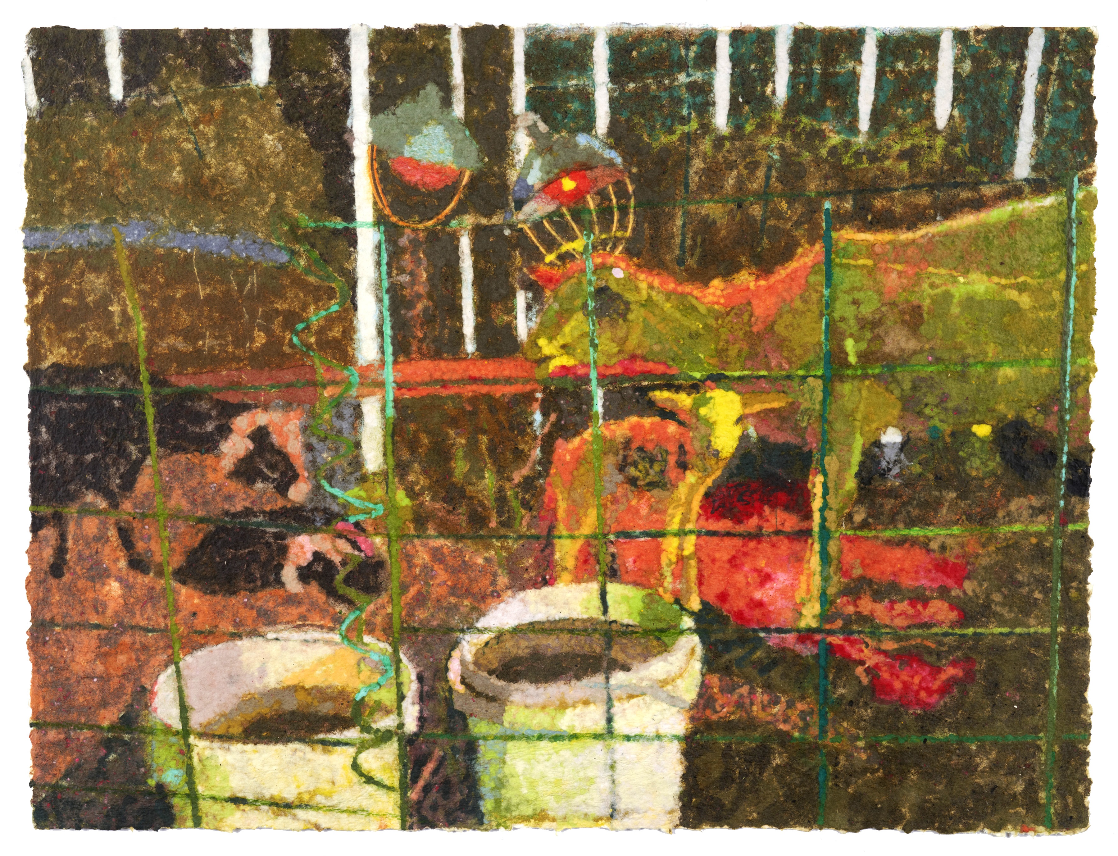 colorful painting of animals