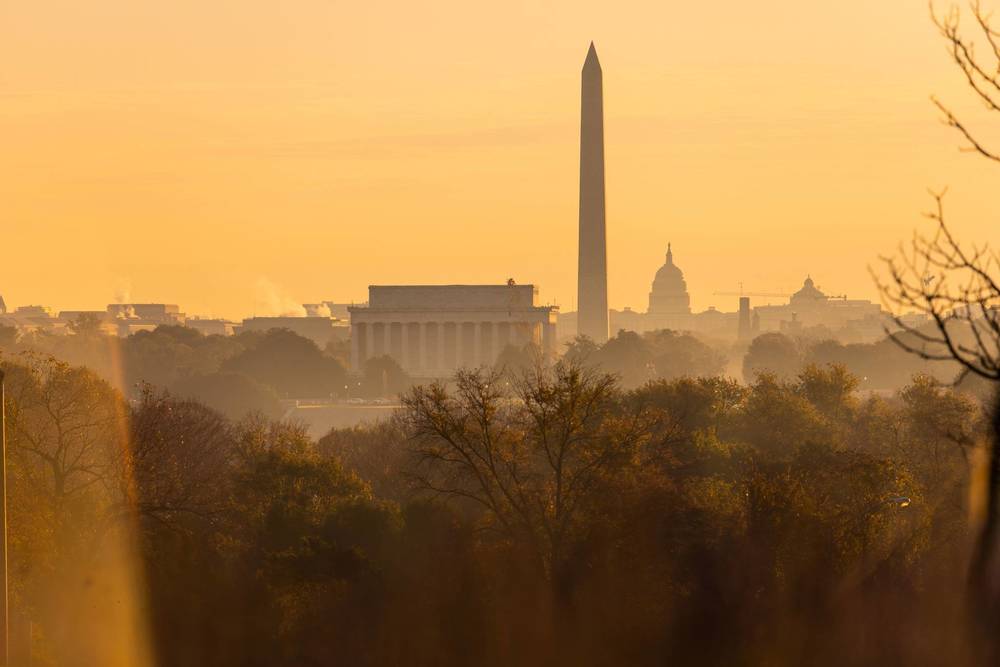 students looking at papers